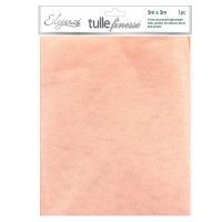 (image for) Rose Gold Tulle Finesse 3m x 3m 1pc
