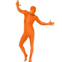 Orange Second Skin Suit Costumes