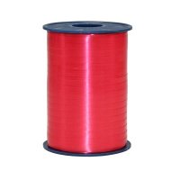 (image for) Red Satin Curling Ribbon 500m