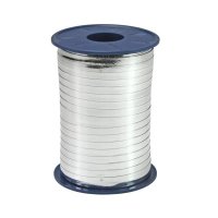 (image for) Metallic Silver Ribbon 400m