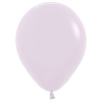 (image for) 18" Pastel Matte Lilac Latex Balloons 25pk