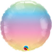 18" Pastel Ombre Foil Balloons