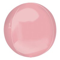 (image for) 21" Pastel Pink Jumbo Orbz Foil Balloons 3pk