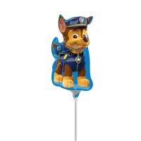 (image for) 14" Paw Patrol Chase Mini Shape Balloons