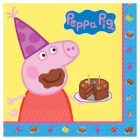 (image for) Peppa Pig Lunch Napkins 16pk