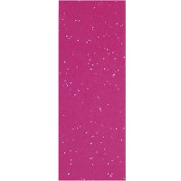 (image for) Pink Glitter Tissue Paper Sheets 6pk