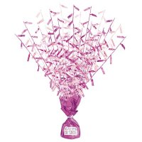 Pink Glitz Balloon Weight Centrepiece