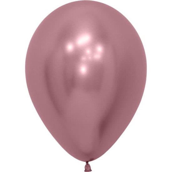 (image for) 12" Reflex Pink Latex Balloons 50pk