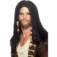 Black Pirate Wig