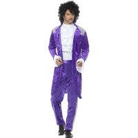 80s Purple Musician Costumes