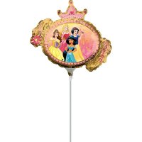 (image for) 14" Princess Once Upon A Time Mini Shape Balloons