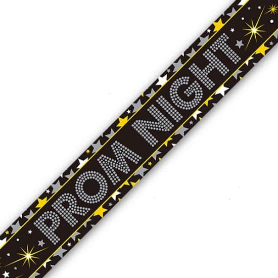 (image for) Prom Night Stars Holographic Banner