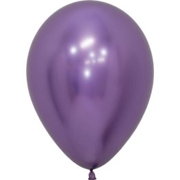 (image for) 12" Reflex Purple Violet Latex Balloons 50pk