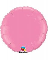 (image for) 18" Rose Round Foil Balloon