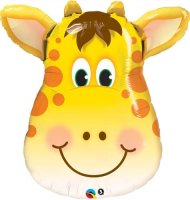 (image for) Jolly Giraffe Shape Foil Balloons