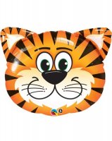 (image for) Tickled Tiger Shape Foil Balloons