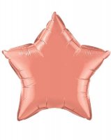 (image for) 20" Coral Star Foil Balloon
