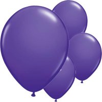 11" Purple Violet Latex Balloon 6pk