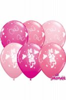 11" Minnie Mouse Latex Balloons 25pk
