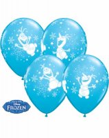 11" Olaf Dancing Latex Balloons 25pk