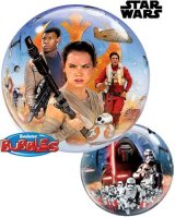 22" Star Wars The Force Awakens Single Bubble Balloons
