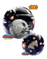 (image for) 24" Star Wars Death Star Double Bubble Balloons