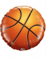 18" Basketball Foil Balloons