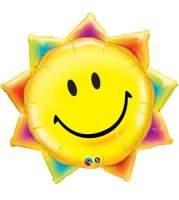 Sunshine Smile Face Supershape Balloons