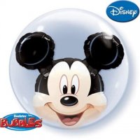 24" Mickey Mouse Double Bubble Balloons