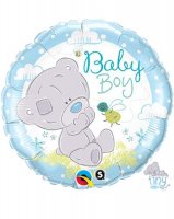 18" Tiny Tatty Teddy Baby Boy Foil Balloons
