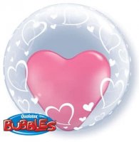 24" Stylish Hearts Deco Bubbles