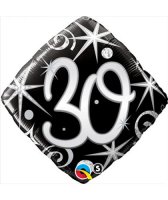 (image for) 18" 30 Elegant Sparkles And Swirls Foil Balloons