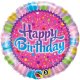 (image for) 18" Birthday Sprinkles & Sparkles Foil Balloons