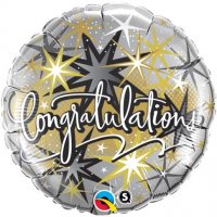 (image for) 18" Congratulations Elegant Foil Balloons
