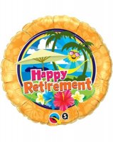 18" Retirement Sunshine Foil Balloons