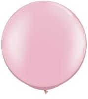 (image for) 30" Pearl Light Pink Latex Balloons 2pk