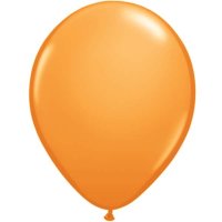 (image for) 11" Orange Latex Balloons 25pk
