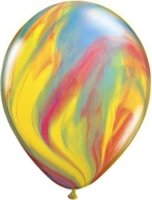 11" Traditional Super Agate Latex Balloons 25pk