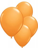 (image for) 11" Orange Latex Balloons 6pk