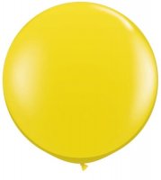 3ft Citrine Yellow Latex Balloons 2pk