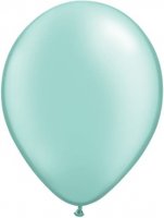 5" Pearl Mint Green Latex Balloons 100pk