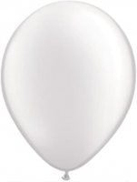 5" Pearl White Latex Balloons 100pk