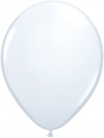 (image for) 5" White Latex Balloons 100pk