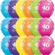 (image for) 11" 40 Tropical Assorted Latex Balloons 25pk