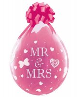 18" Mr And Mrs Stuffing Latex Balloons 25pk