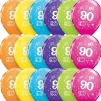 (image for) 11" 90 Around Tropical Assorted Latex Balloons 25pk