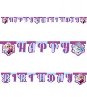 Disney Frozen Happy Birthday Letter Banner