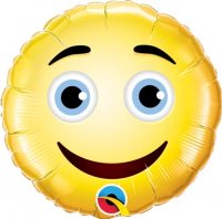 (image for) 9" Smiley Face Air Filled Balloons