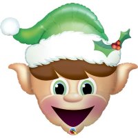 (image for) Christmas Elf Supershape Balloons