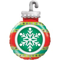 (image for) Snowflake Ornament Supershape Balloons